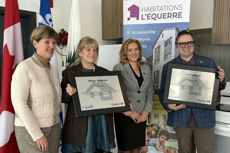 Logement social : plus de 40 M$ investis pour trois projets à Sherbrooke